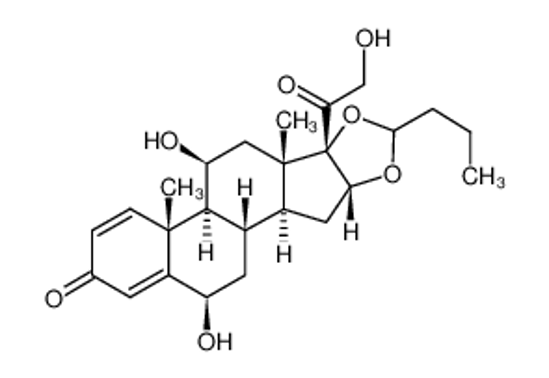 Picture of 6-β-HYDROXY BUDESONIDE