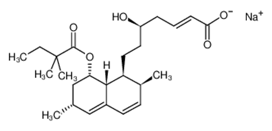 Picture of 2,3-DEHYDROSIMVASTATIN ACID SODIUM SALT