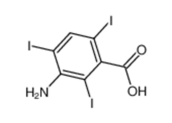Picture of 3-Amino-2,4,6-triiodobenzoic acid