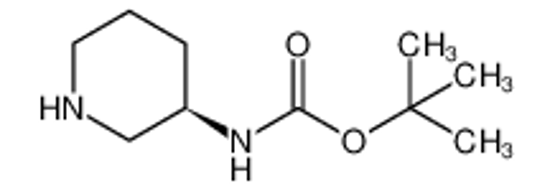 Picture of tert-butyl N-[(3R)-piperidin-3-yl]carbamate