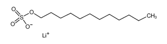 Picture of lithium,dodecyl sulfate