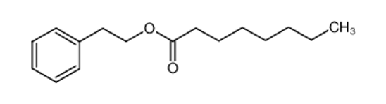 Picture of 2-phenylethyl octanoate