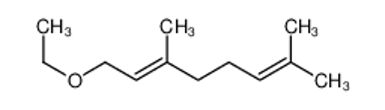 Picture of (2Z)-1-ethoxy-3,7-dimethylocta-2,6-diene