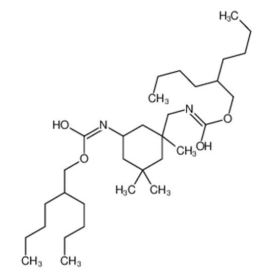 Picture of 2-butylhexyl N-[3-[(2-butylhexoxycarbonylamino)methyl]-3,5,5-trimethylcyclohexyl]carbamate