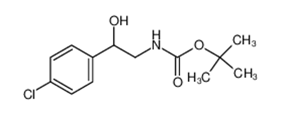 Picture of tert-butyl N-[2-(4-chlorophenyl)-2-hydroxyethyl]carbamate