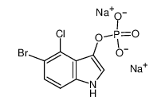 Picture of 5-BROMO-4-CHLORO-3-INDOLYL PHOSPHATE DISODIUM SALT