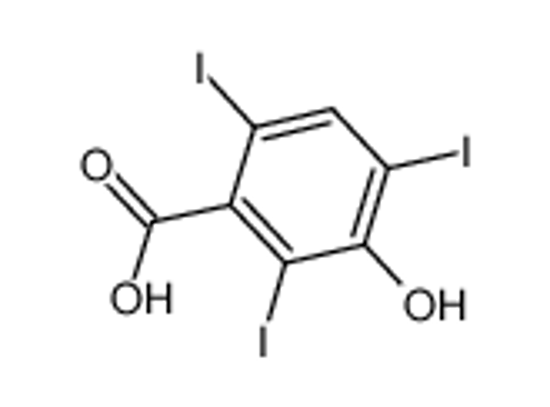 Picture of 3-Hydroxy-2,4,6-Triiodobenzoic Acid