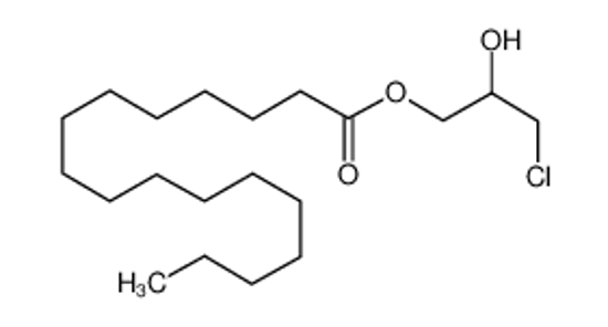 Picture of (3-chloro-2-hydroxypropyl) heptadecanoate