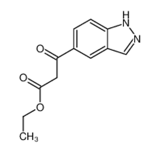 Picture of ethyl 3-(1H-indazol-5-yl)-3-oxopropanoate