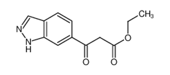 Picture of ethyl 3-(1H-indazol-6-yl)-3-oxopropanoate