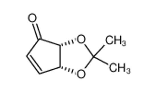Picture of (3aR,6aR)-2,2-dimethyl-3a,6a-dihydrocyclopenta[d][1,3]dioxol-4-one