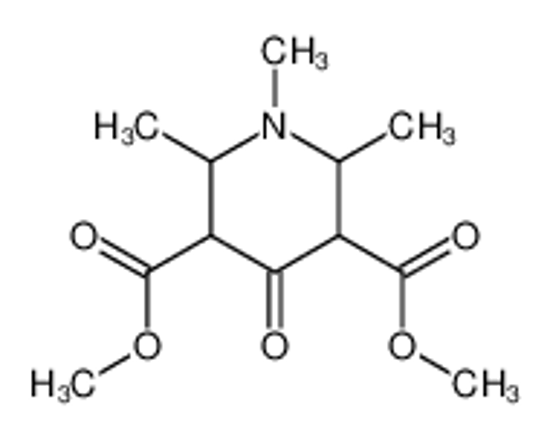 Picture of 1,2,6-Trimethyl-4-oxo-piperidine-3,5-dicarboxylic acid dimethyl ester