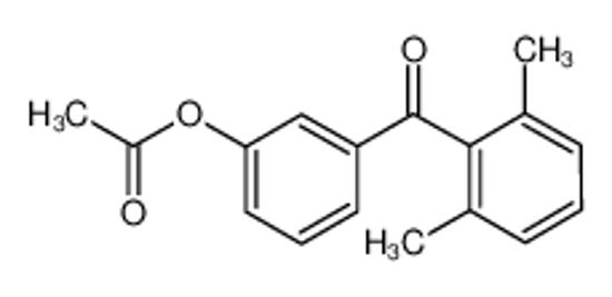 Picture of [3-(2,6-dimethylbenzoyl)phenyl] acetate