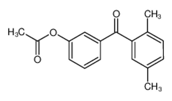 Picture of [3-(2,5-dimethylbenzoyl)phenyl] acetate