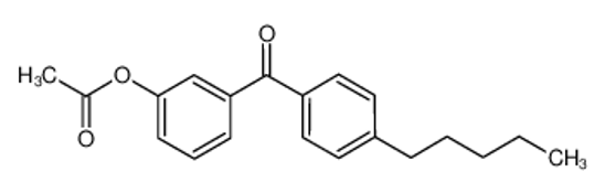 Picture of [3-(4-pentylbenzoyl)phenyl] acetate