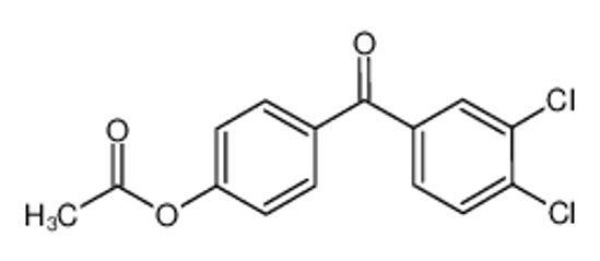 Picture of [4-(3,4-dichlorobenzoyl)phenyl] acetate