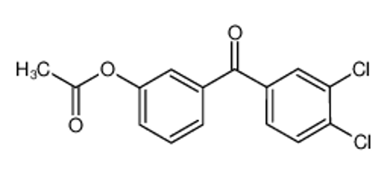 Picture of [3-(3,4-dichlorobenzoyl)phenyl] acetate