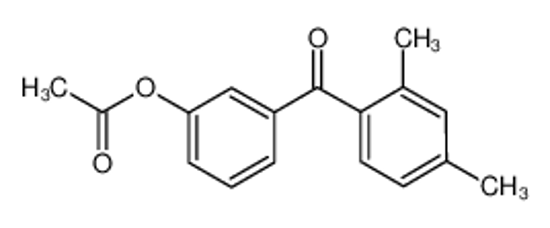 Picture of [3-(2,4-dimethylbenzoyl)phenyl] acetate