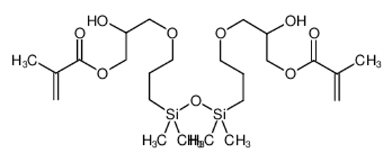 Picture of 1,3-BIS(3-METHACRYLOXY-2-HYDROXYPROPOXYPROPYL)TETRAMETHYLDISILOXANE,TECH-95