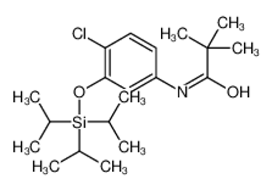 Picture of N-[4-Chloro-3-(triisopropylsilyloxy)phenyl]-2,2-dimethylpropanamide