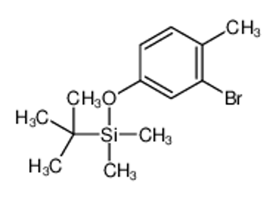 Picture of (3-Bromo-4-methylphenoxy)(tert-butyl)dimethylsilane