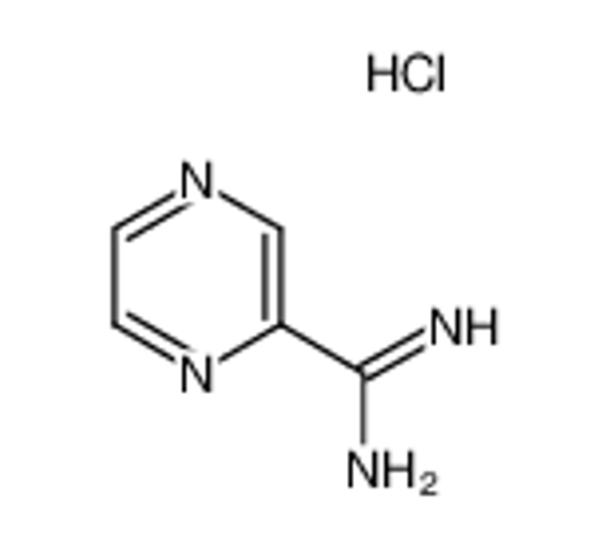 Picture of Pyrazine-2-carboximidamide hydrochloride