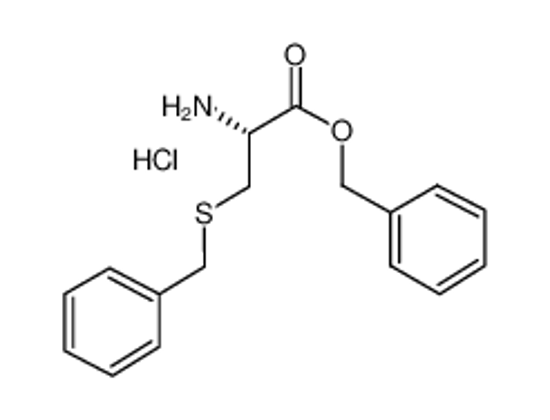 Picture of benzyl (2R)-2-amino-3-benzylsulfanylpropanoate,hydrochloride