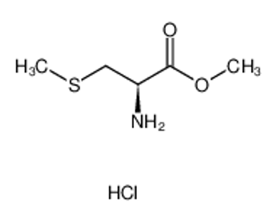 Picture of methyl (2R)-2-amino-3-methylsulfanylpropanoate,hydrochloride
