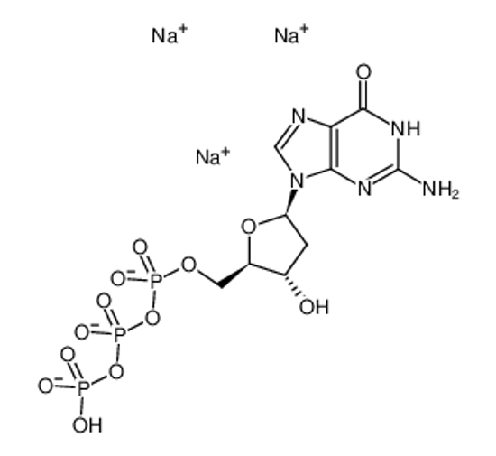 Picture of 2′-Deoxyguanosine 5′-triphosphate trisodium salt