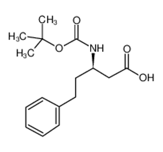 Picture of Boc-(R)-3-amino-5-phenylpentanoic acid