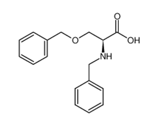 Picture of (2S)-2-(benzylamino)-3-phenylmethoxypropanoic acid