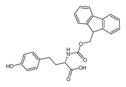 Show details for (2S)-2-(9H-fluoren-9-ylmethoxycarbonylamino)-4-(4-hydroxyphenyl)butanoic acid