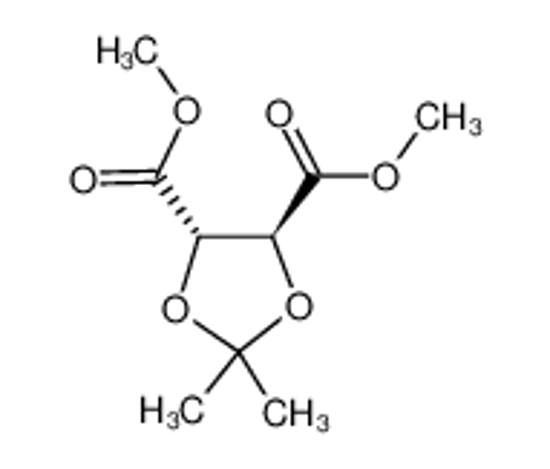 Picture of (4S,5S)-2,2-DIMETHYL-1,3-DIOXOLANE-4,5-DICARBOXYLIC ACID DIMETHYL ESTER