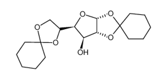 Picture of (3aR,5S,6S,6aR)-5-[(3R)-1,4-dioxaspiro[4.5]decan-3-yl]spiro[3a,5,6,6a-tetrahydrofuro[2,3-d][1,3]dioxole-2,1'-cyclohexane]-6-ol