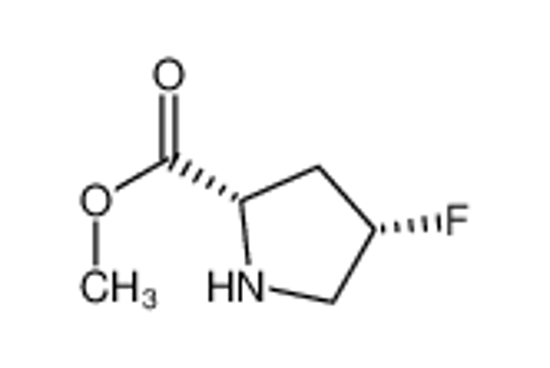 Picture of L-Proline, 4-fluoro-, methyl ester, cis- (9CI)