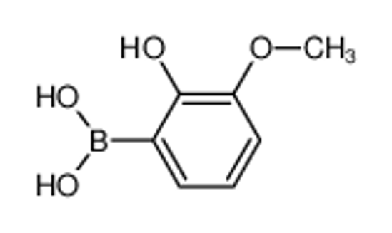 Picture of (2-hydroxy-3-methoxyphenyl)boronic acid