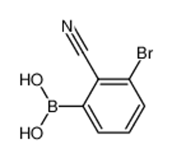 Picture of (3-bromo-2-cyanophenyl)boronic acid