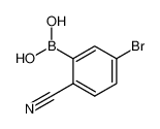 Picture of (5-Bromo-2-cyanophenyl)boronic acid