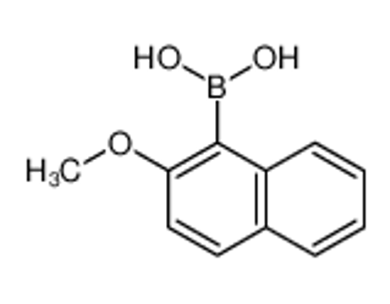 Picture of (2-Methoxynaphthalen-1-yl)boronic acid