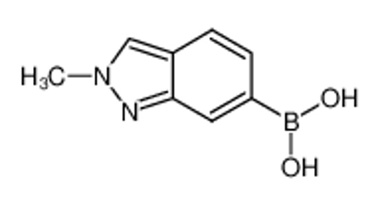 Picture of (2-methylindazol-6-yl)boronic acid