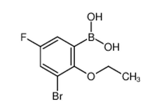 Picture of (3-bromo-2-ethoxy-5-fluorophenyl)boronic acid