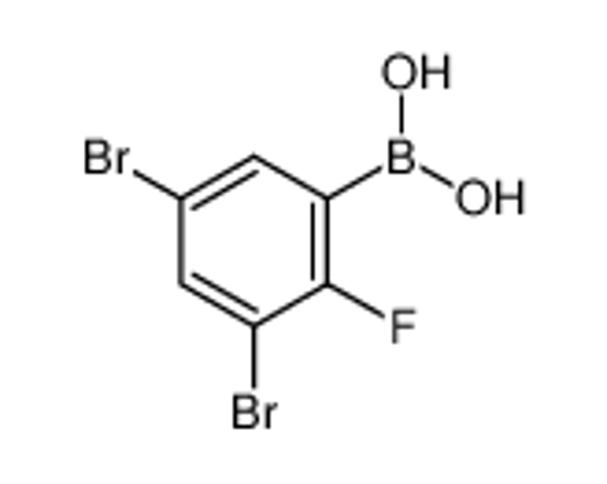 Picture of (3,5-Dibromo-2-fluorophenyl)boronic acid