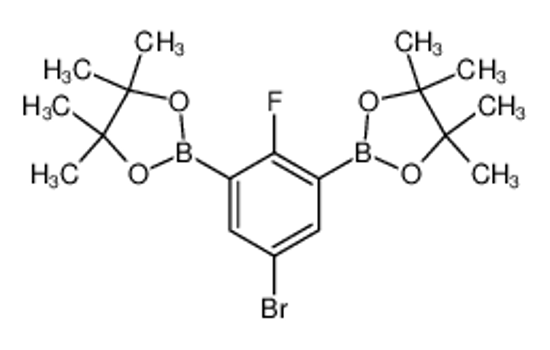 Picture of 2,2'-(5-Bromo-2-fluoro-1,3-phenylene)bis(4,4,5,5-tetramethyl-1,3,2-dioxaborolane)