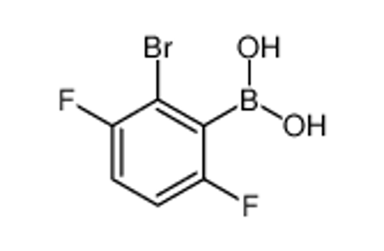 Picture of (2-bromo-3,6-difluorophenyl)boronic acid