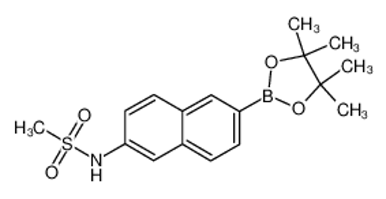 Picture of N-(6-(4,4,5,5-Tetramethyl-1,3,2-dioxaborolan-2-yl)naphthalen-2-yl)methanesulfonamide