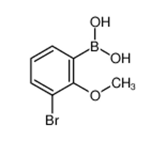 Picture of (3-Bromo-2-methoxyphenyl)boronic acid