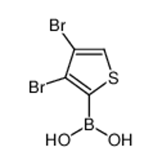 Picture of (3,4-dibromothiophen-2-yl)boronic acid