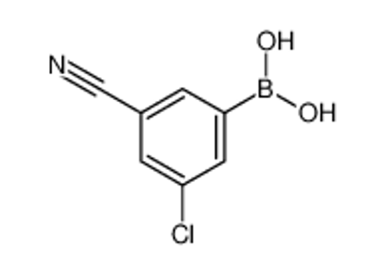 Picture of (3-Chloro-5-cyanophenyl)boronic acid