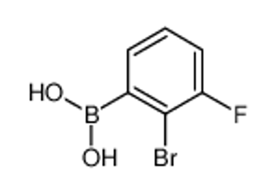 Picture of (2-bromo-3-fluorophenyl)boronic acid