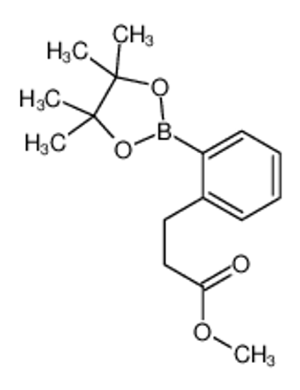Picture of methyl 3-[2-(4,4,5,5-tetramethyl-1,3,2-dioxaborolan-2-yl)phenyl]propanoate